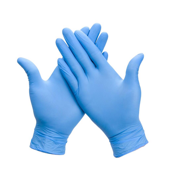 Nitrile Disposable Gloves - 1 Box - 100 ct - 2 Size Options